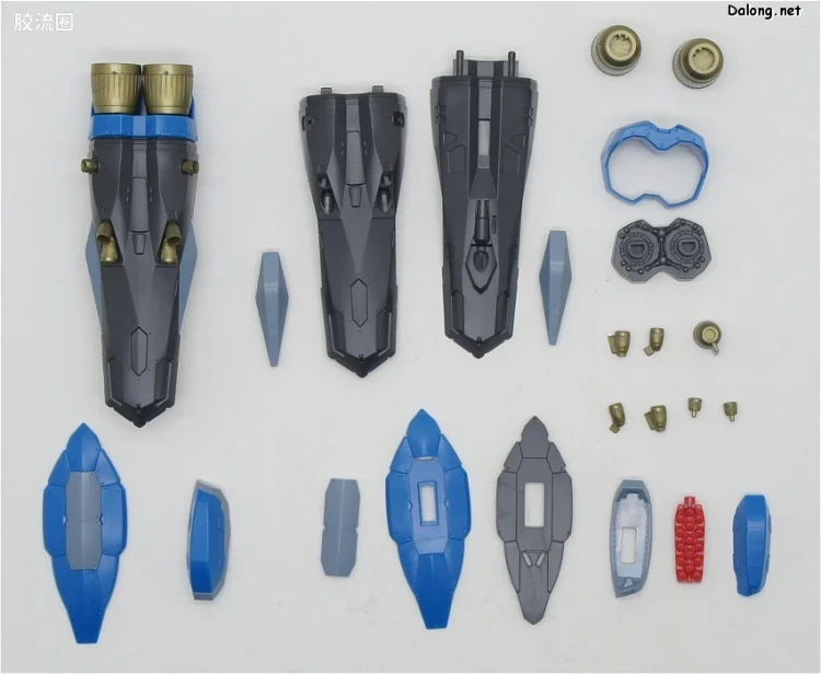 万代超时空要塞系列拼装模型 1比72 VF-31J 齐格弗里德(疾风机) 超级背包set - 图片